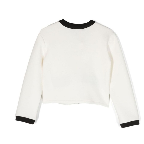 TWINSET floral-appliqué jacket girls size 16 NEW - Picture 2 of 5